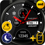 Watch Face Black Style icon