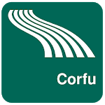 Corfu Map offline icon