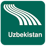 Uzbekistan Map offline icon
