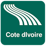 Cote dIvoire Map offline for pc icon