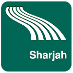 Sharjah Map offline icon