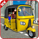 Modern Auto Tuk Tuk Rickshaw icon
