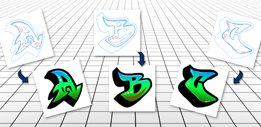 How to Draw Graffiti Letters pc screenshot How to Draw Graffiti Letters pc screenshot