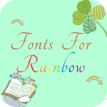 Fonts For Rainbow icon