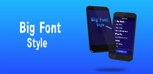 Big Font Style pc screenshot Big Font Style pc screenshot
