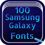 100 Samsung Galaxy Font Style icon
