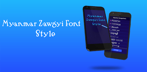 Myanmar Zawgyi Font Style pc screenshot
