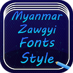 Myanmar Zawgyi Font Style icon