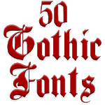 Fonts for FlipFont 50 Gothic icon