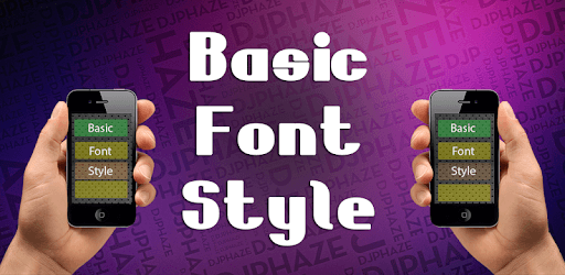 Basic Font Style pc screenshot Basic Font Style pc screenshot