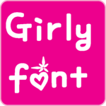Girly Fonts for FlipFont - works on Samsung Galaxy icon