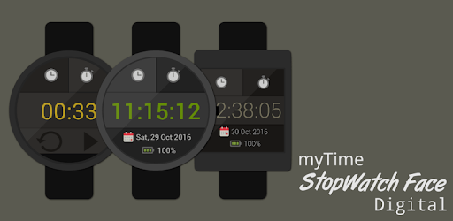 myTime StopWatch Face Digital pc screenshot myTime StopWatch Face Digital pc screenshot