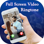 Full Screen Video Ringtone for Incoming Call icon