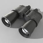 Military Binoculars 3D icon