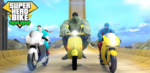 Super Hero Bike Mega Ramp pc screenshot Super Hero Bike Mega Ramp pc screenshot