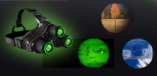 Night Vision Camera Simulated Filter Effect pc screenshot