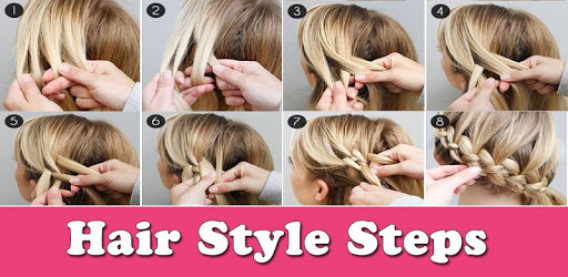 Girl Hair Style Step by Step 2018 pc screenshot Girl Hair Style Step by Step 2018 pc screenshot