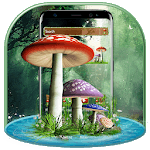 3D Mushroom Nature Theme icon