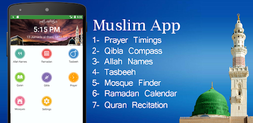 Muslim Prayer Times - Azan & Qibla compass pc screenshot Muslim Prayer Times - Azan & Qibla compass pc screenshot