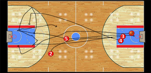 Basketball Play Designer and Coach Tactic Board pc screenshot Basketball Play Designer and Coach Tactic Board pc screenshot