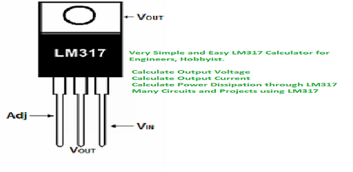 LM317 Calculator : Calculate Volt, Current, Power pc screenshot