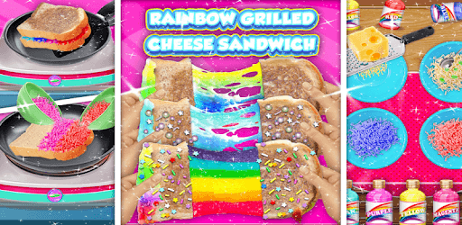 Rainbow Grilled Cheese Sandwich Maker! DIY cooking pc screenshot Rainbow Grilled Cheese Sandwich Maker! DIY cooking pc screenshot