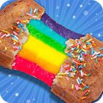 Rainbow Grilled Cheese Sandwich Maker! DIY cooking icon