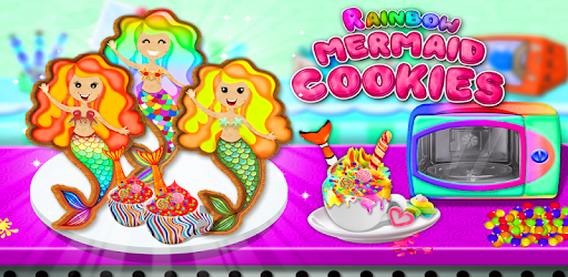 Rainbow Mermaid Cookies For Kids! DIY Cookie Maker pc screenshot