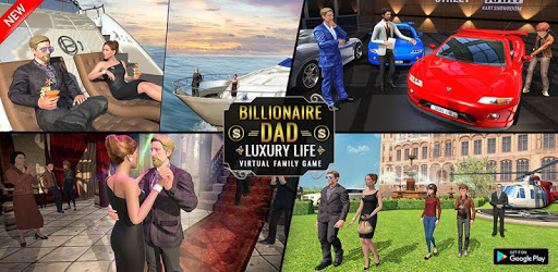 Billionaire Dad Luxury Life Real Family Games pc screenshot