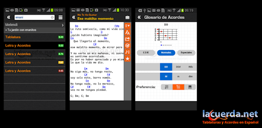 Tabs & Chords in Spanish pc screenshot Tabs & Chords in Spanish pc screenshot