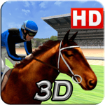 Virtual Horse Racing 3D icon