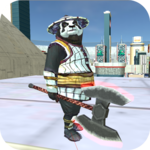 Panda Superhero icon