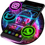 Neon Music Light Theme icon