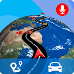 GPS Live Map Direction Navigation & Street View 3D icon