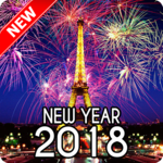 New Year 2019 Wallpaper (Eiffel) icon