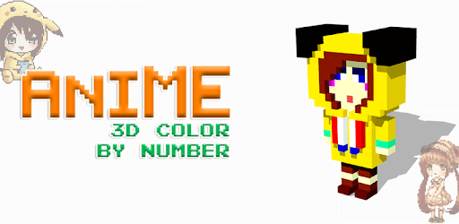 Anime 3D Color by Number:Voxel Coloring, Pixel Art pc screenshot