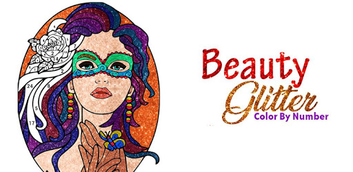 Beauty Glitter Color by Number-Girls Coloring Book pc screenshot Beauty Glitter Color by Number-Girls Coloring Book pc screenshot