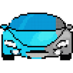 Cars Color by Number - Pixel Art, Sandbox Coloring icon