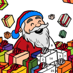 Christmas Color by Number:Adult Coloring Book 2019 for pc icon