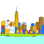 Cities Color by Number: Nation Coloring Book Pages icon