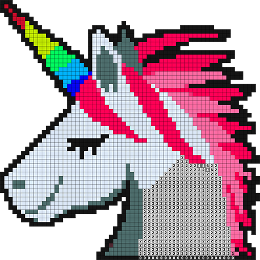 Sandbox Number Coloring Book Art - Color By Number icon