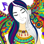 Fashion Color by Number: Color Therapy Paint Pages icon
