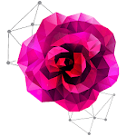 Flowers Poly Art: Color by Number,Coloring Puzzle icon