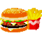 Food Color by Number - Pixel Number Draw Coloring icon