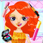 Glitter Makeup: Dressup & Makeup, Color by Number icon