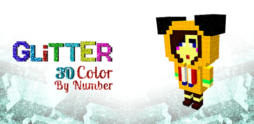 Glitter Voxel - 3D Color by Number, Adult Coloring pc screenshot