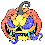Halloween Glitter Color by Number Coloring Book for pc icon Halloween Glitter Color by Number Coloring Book for pc icon