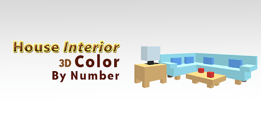 House Interior 3D Color by Number - Voxel Coloring pc screenshot