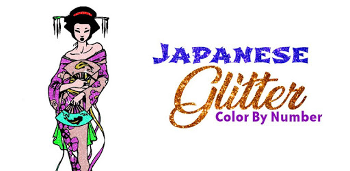 Japenese Glitter Color by Number - Coloring Book pc screenshot