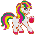 Little Pony Color by Number - Pixel Art No.Color icon